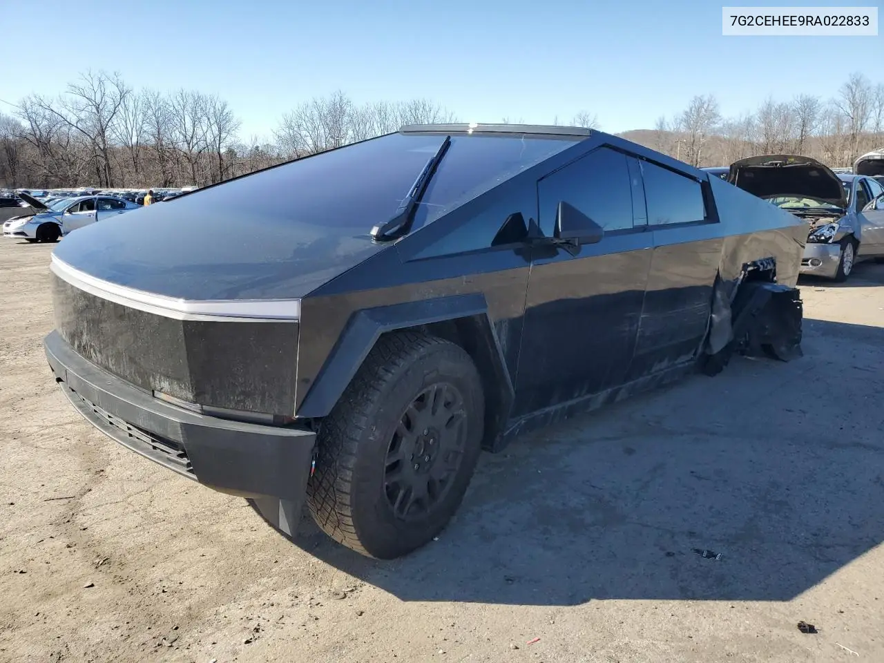 2024 Tesla Cybertruck VIN: 7G2CEHEE9RA022833 Lot: 50198935