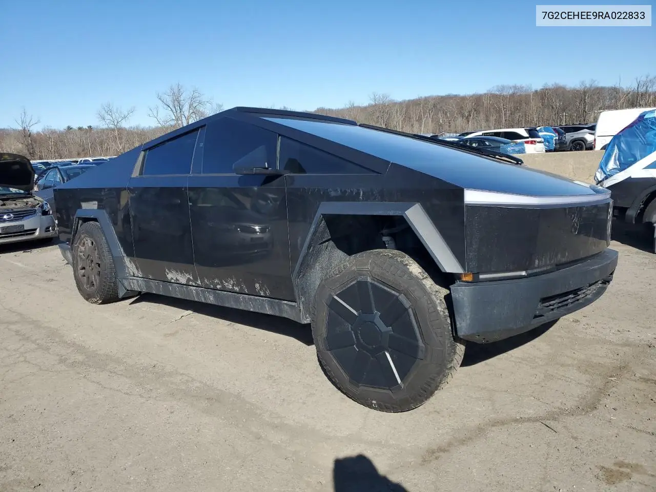 2024 Tesla Cybertruck VIN: 7G2CEHEE9RA022833 Lot: 50198935