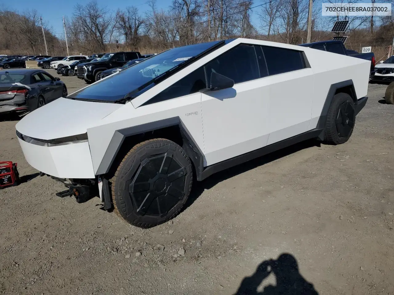 2024 Tesla Cybertruck VIN: 7G2CEHEE8RA037002 Lot: 51112195