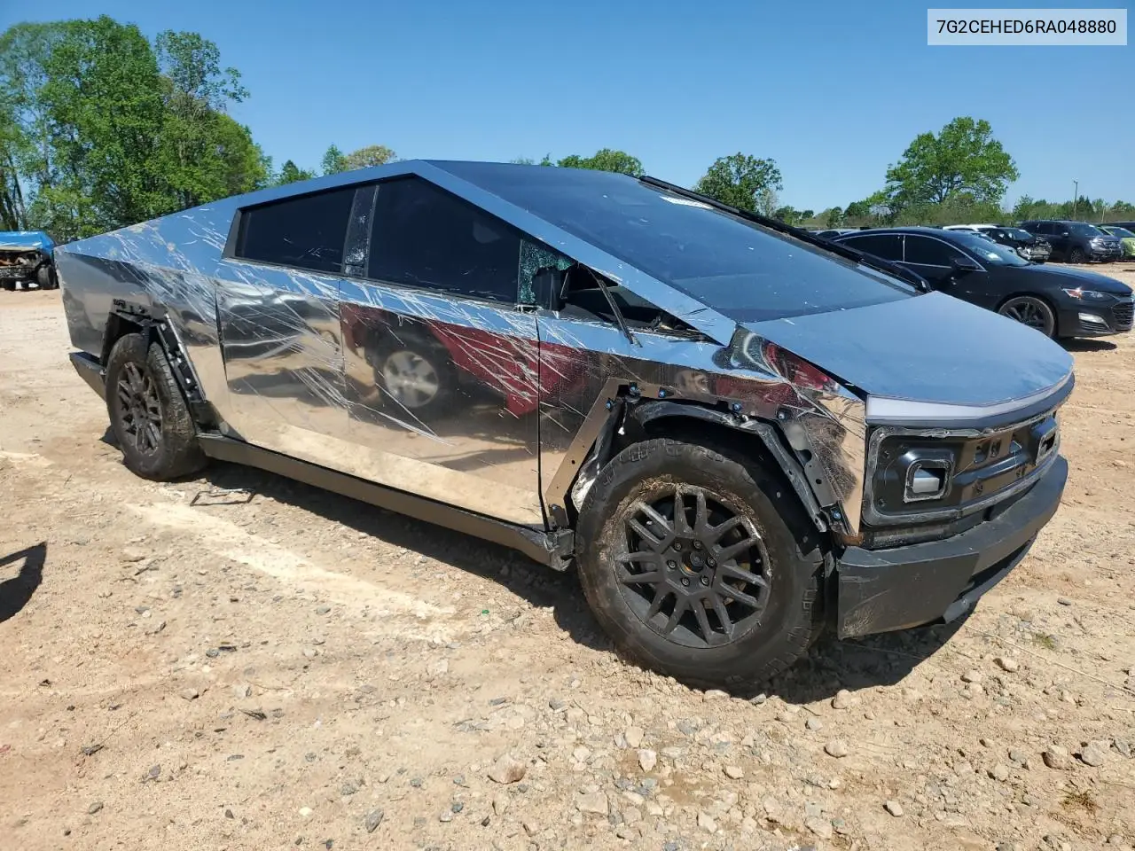 2024 Tesla Cybertruck VIN: 7G2CEHED6RA048880 Lot: 51870645