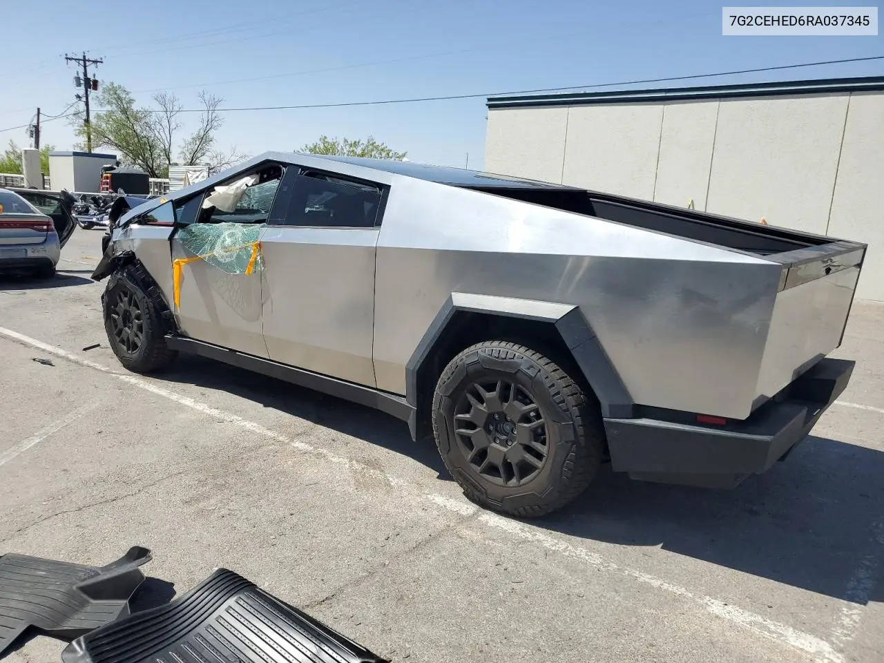 2024 Tesla Cybertruck VIN: 7G2CEHED6RA037345 Lot: 53378335