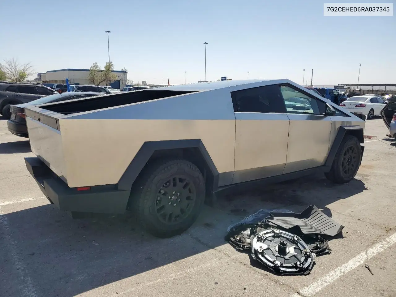 2024 Tesla Cybertruck VIN: 7G2CEHED6RA037345 Lot: 53378335
