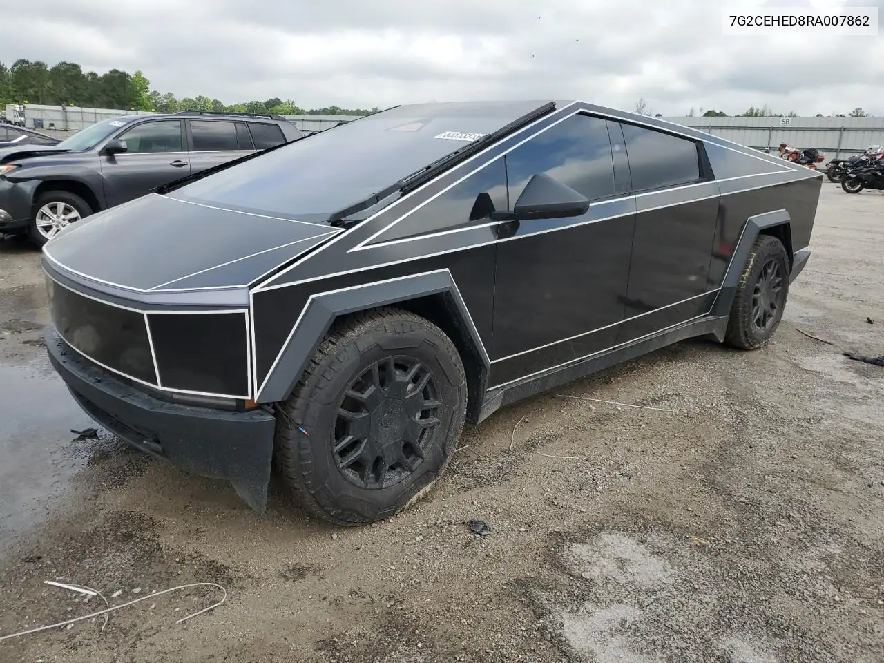 2024 Tesla Cybertruck VIN: 7G2CEHED8RA007862 Lot: 53653315