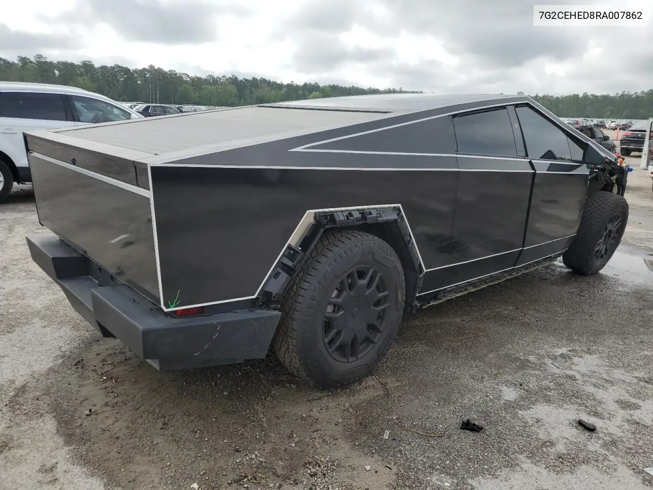 2024 Tesla Cybertruck VIN: 7G2CEHED8RA007862 Lot: 53653315