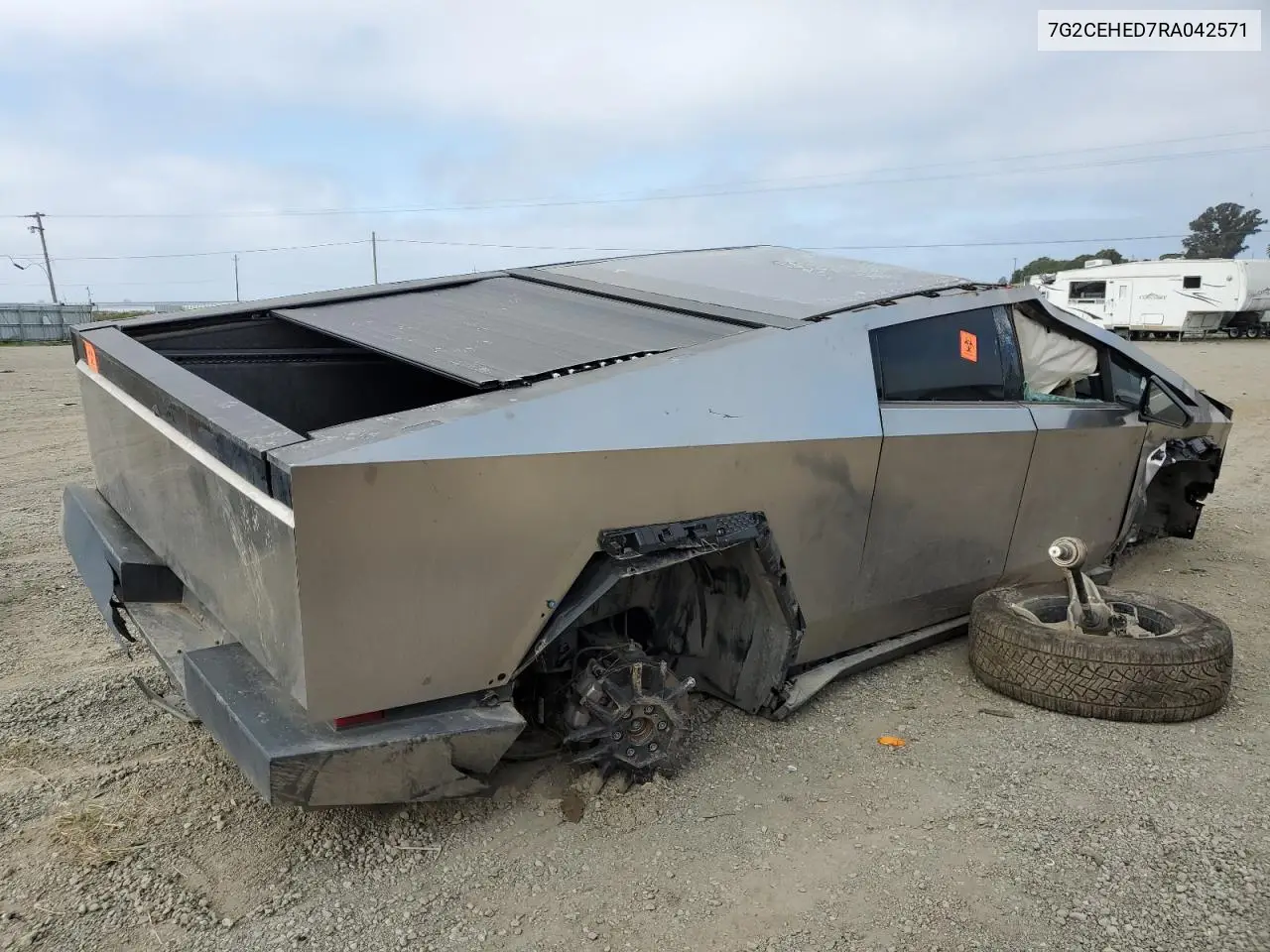 2024 Tesla Cybertruck VIN: 7G2CEHED7RA042571 Lot: 54872005