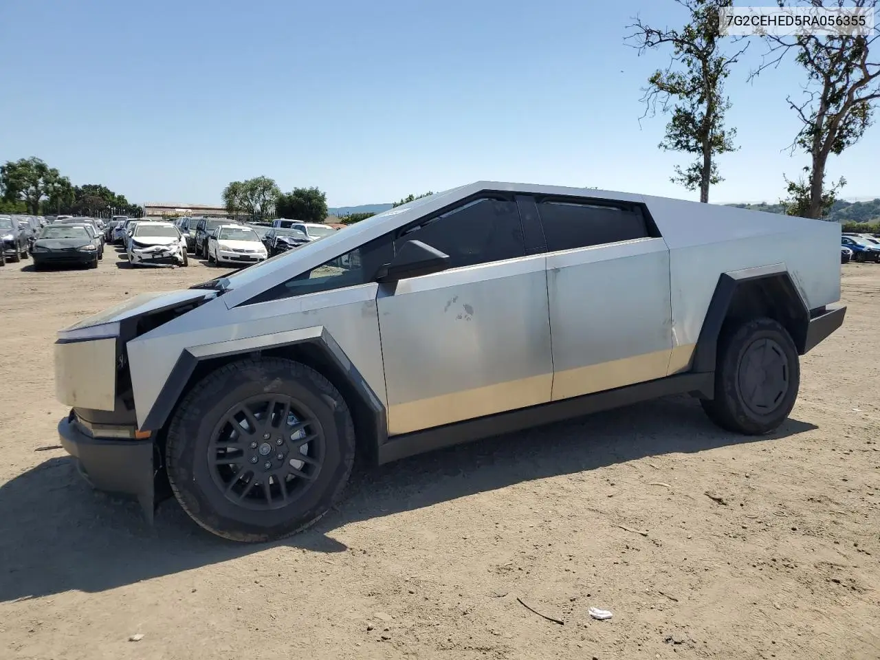 2024 Tesla Cybertruck VIN: 7G2CEHED5RA056355 Lot: 54949435