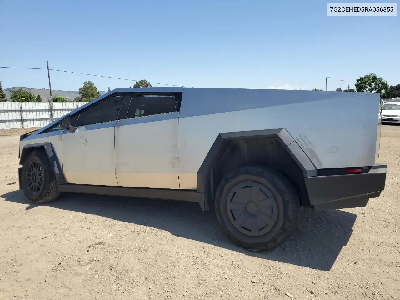 2024 Tesla Cybertruck VIN: 7G2CEHED5RA056355 Lot: 54949435
