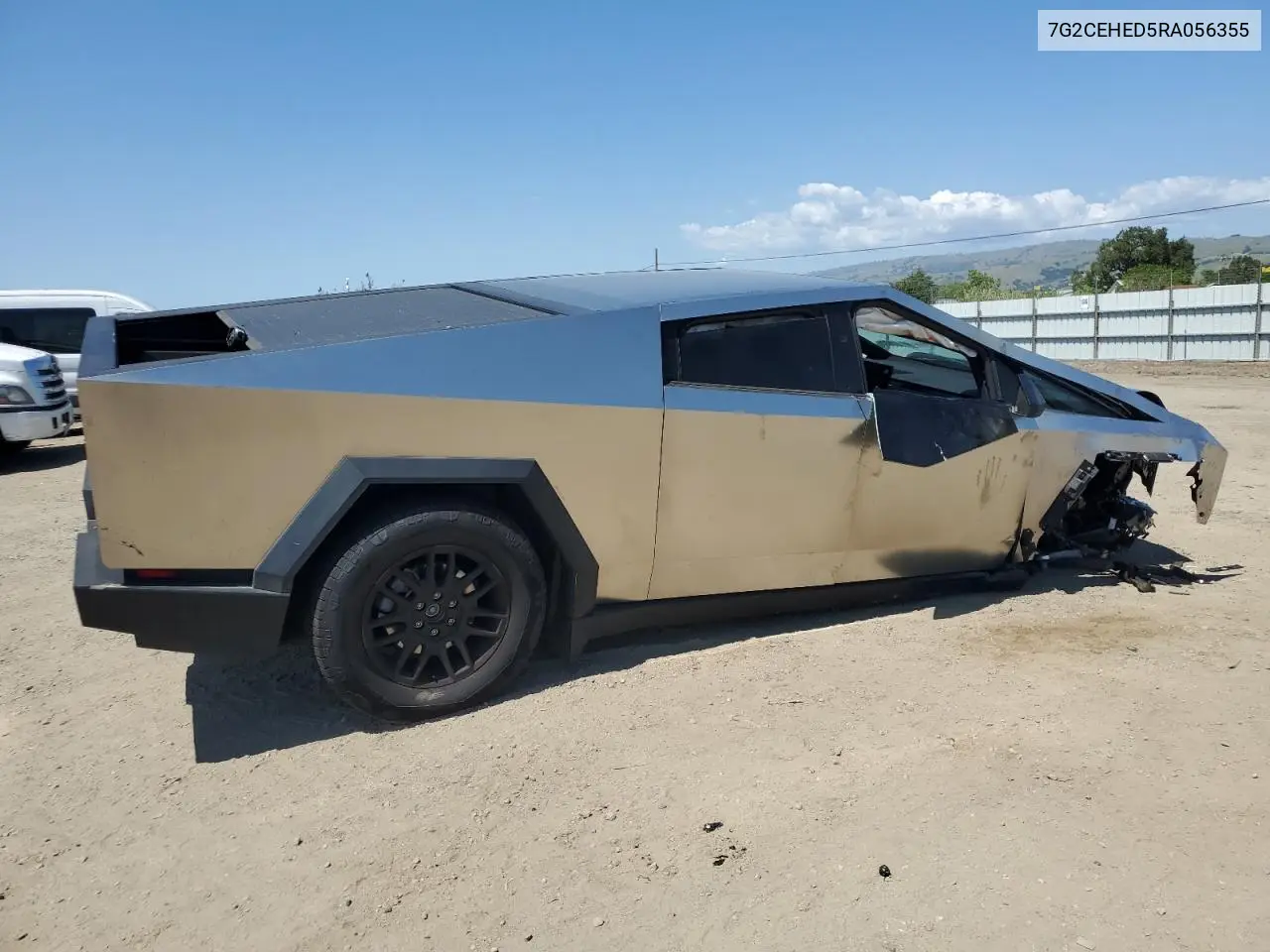 2024 Tesla Cybertruck VIN: 7G2CEHED5RA056355 Lot: 54949435