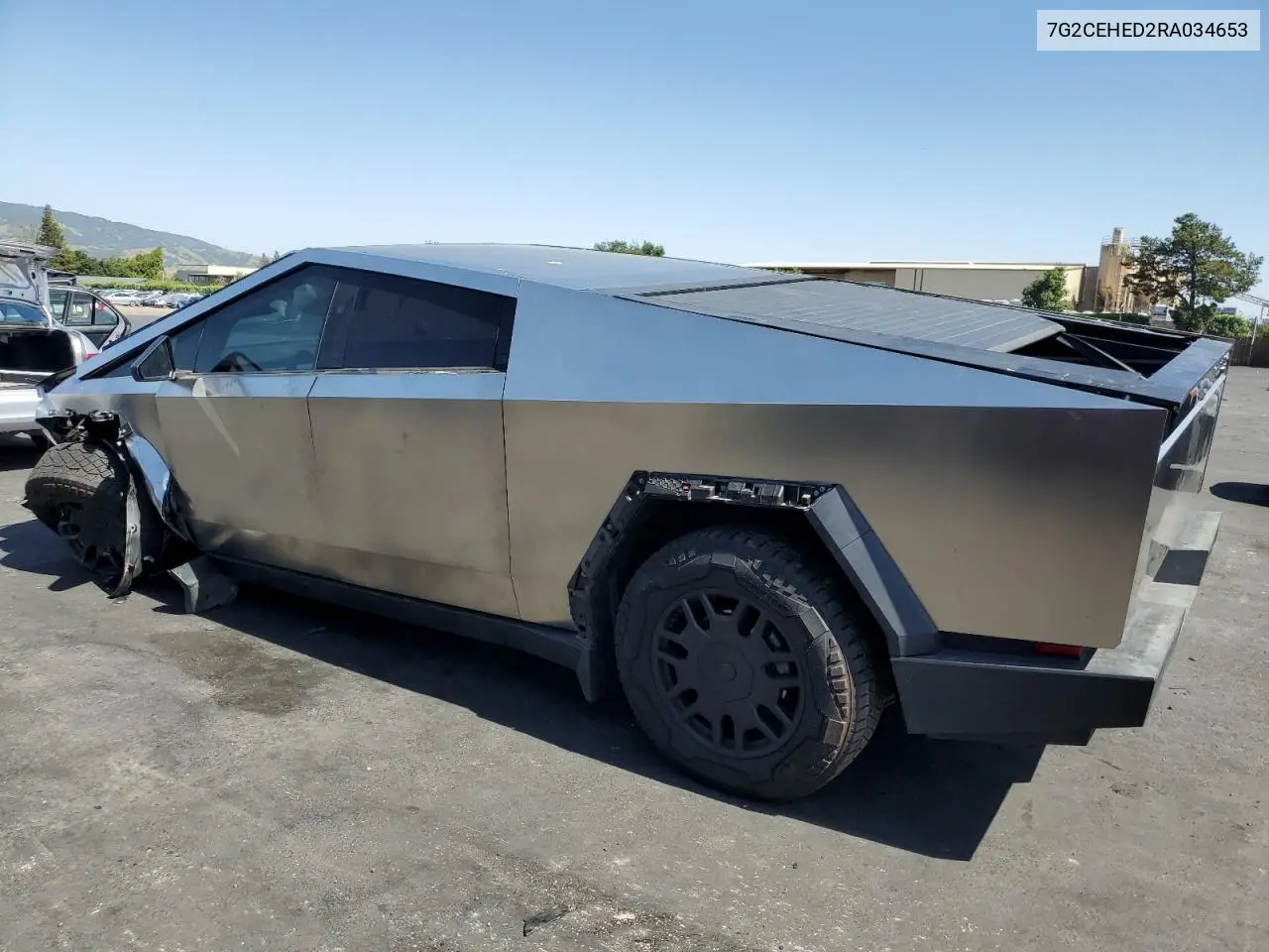 2024 Tesla Cybertruck VIN: 7G2CEHED2RA034653 Lot: 55520755