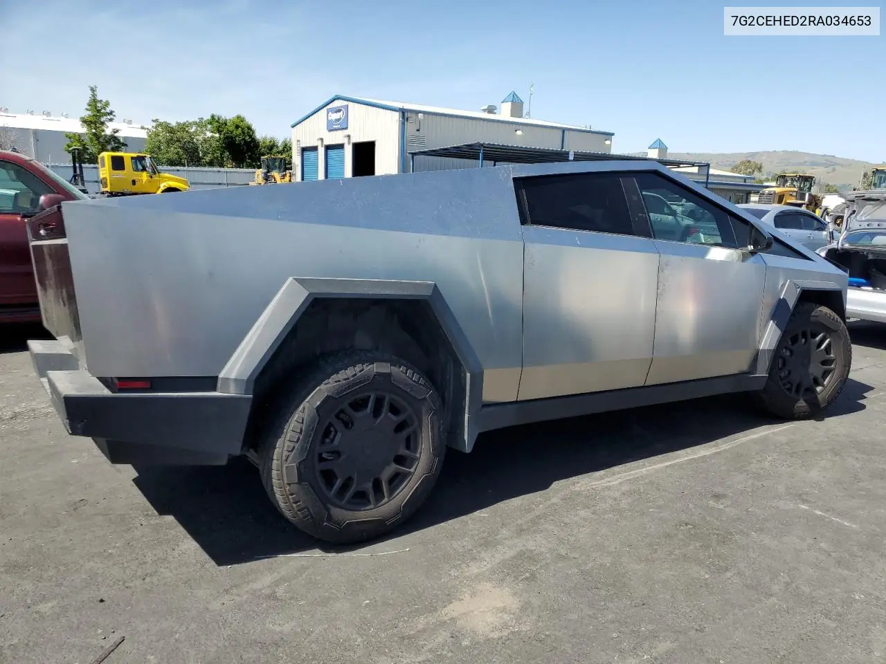 2024 Tesla Cybertruck VIN: 7G2CEHED2RA034653 Lot: 55520755