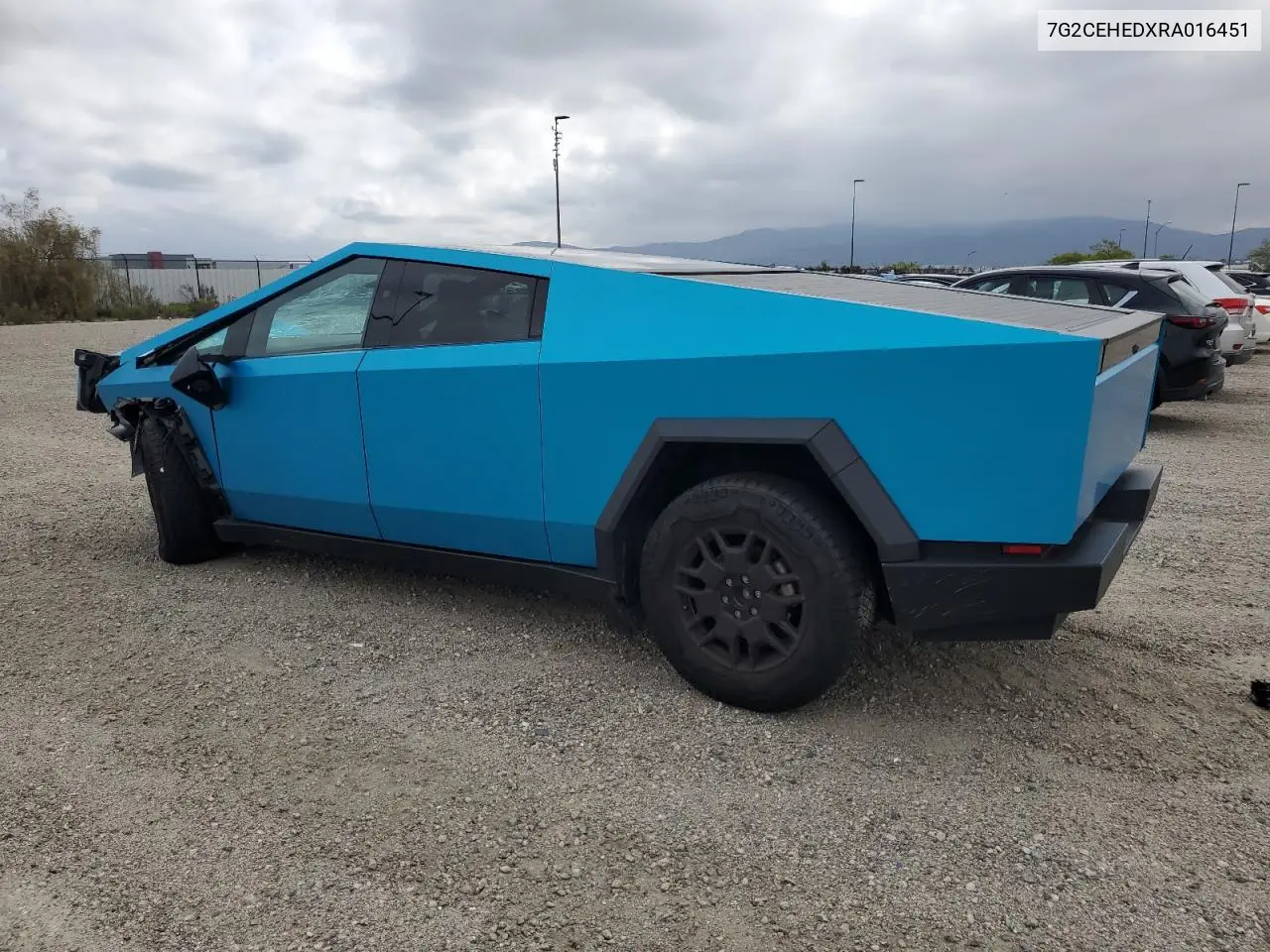 2024 Tesla Cybertruck VIN: 7G2CEHEDXRA016451 Lot: 56044365