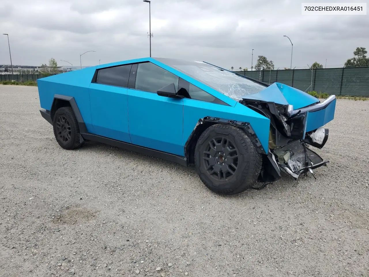 2024 Tesla Cybertruck VIN: 7G2CEHEDXRA016451 Lot: 56044365