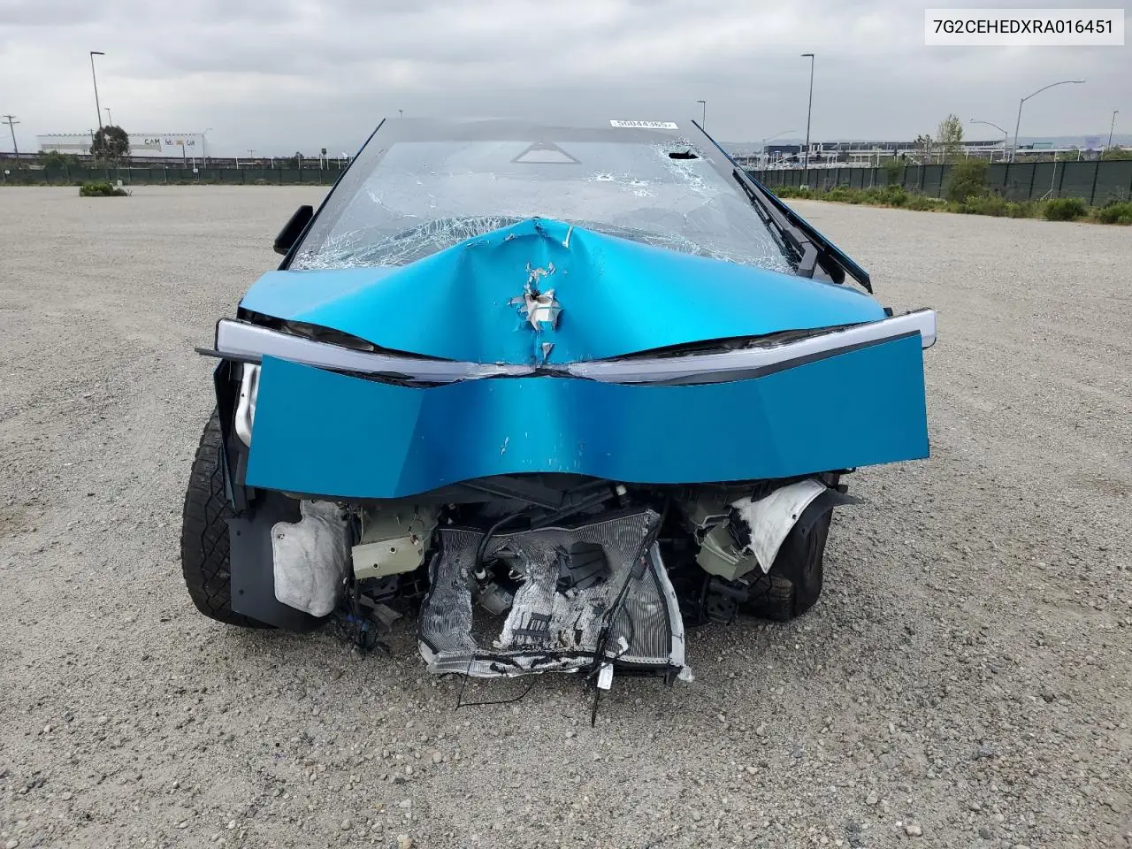 2024 Tesla Cybertruck VIN: 7G2CEHEDXRA016451 Lot: 56044365