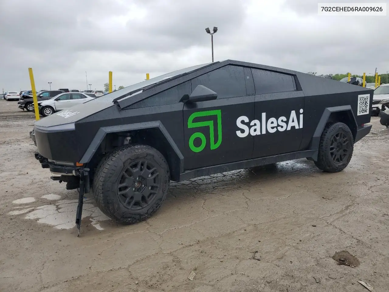 2024 Tesla Cybertruck VIN: 7G2CEHED6RA009626 Lot: 57253605