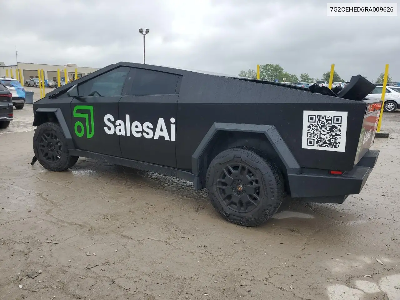 2024 Tesla Cybertruck VIN: 7G2CEHED6RA009626 Lot: 57253605