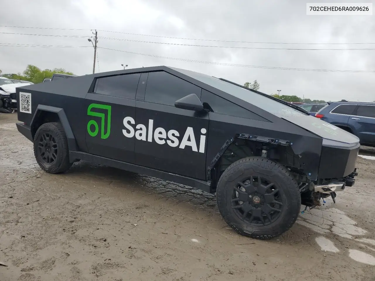 2024 Tesla Cybertruck VIN: 7G2CEHED6RA009626 Lot: 57253605
