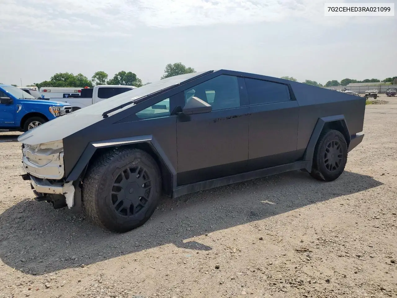 2024 Tesla Cybertruck VIN: 7G2CEHED3RA021099 Lot: 57416365