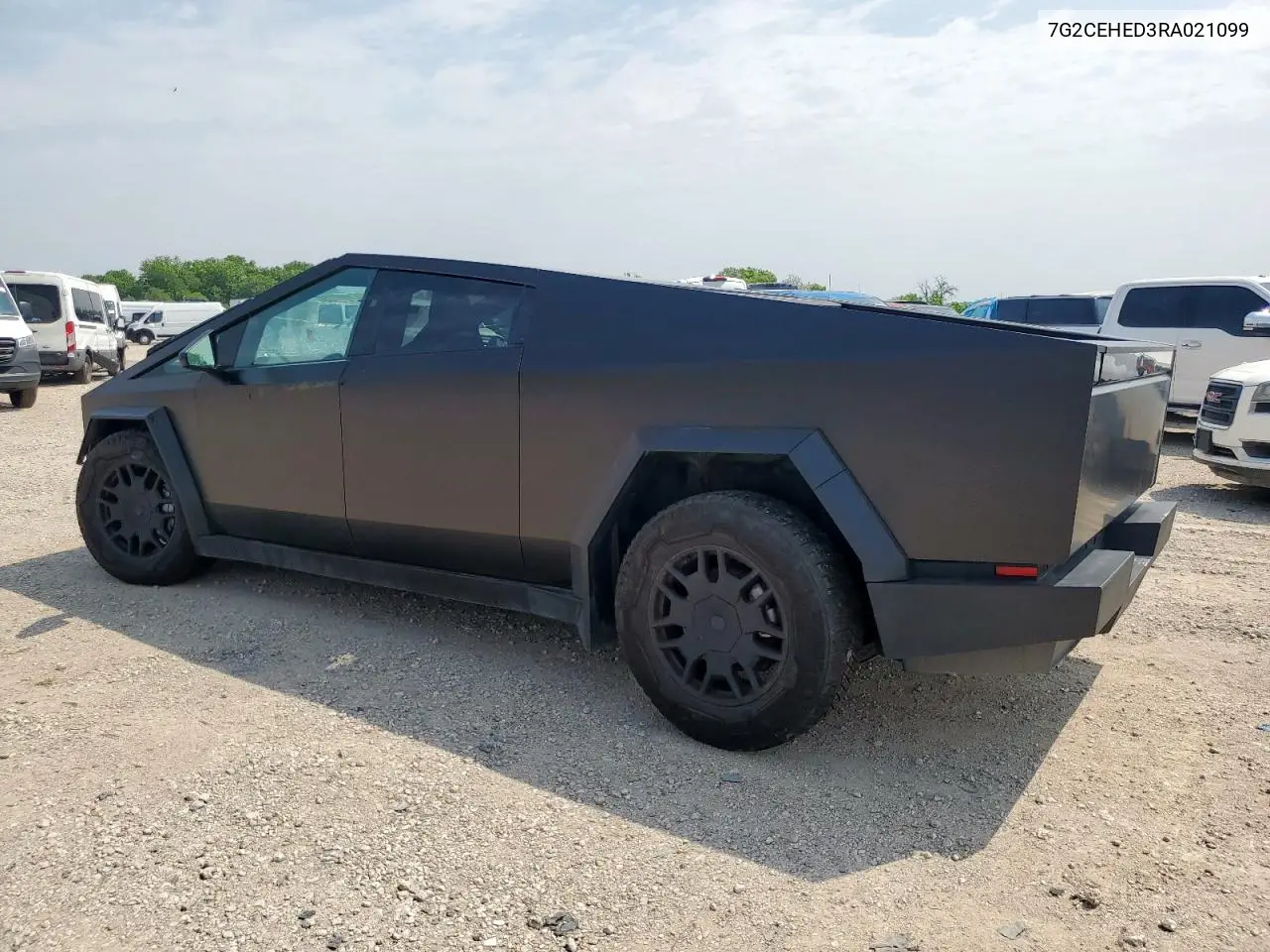 2024 Tesla Cybertruck VIN: 7G2CEHED3RA021099 Lot: 57416365