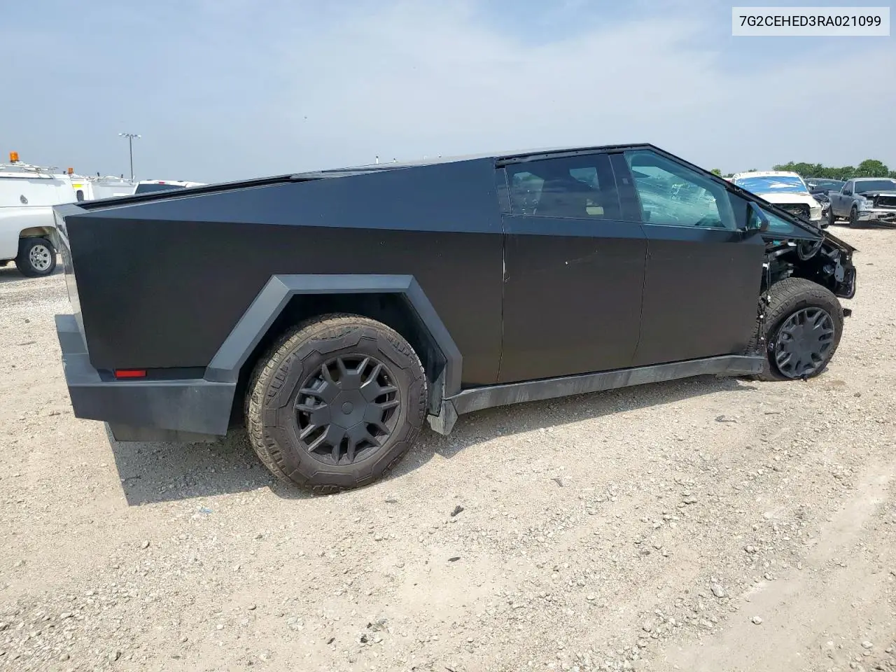 2024 Tesla Cybertruck VIN: 7G2CEHED3RA021099 Lot: 57416365
