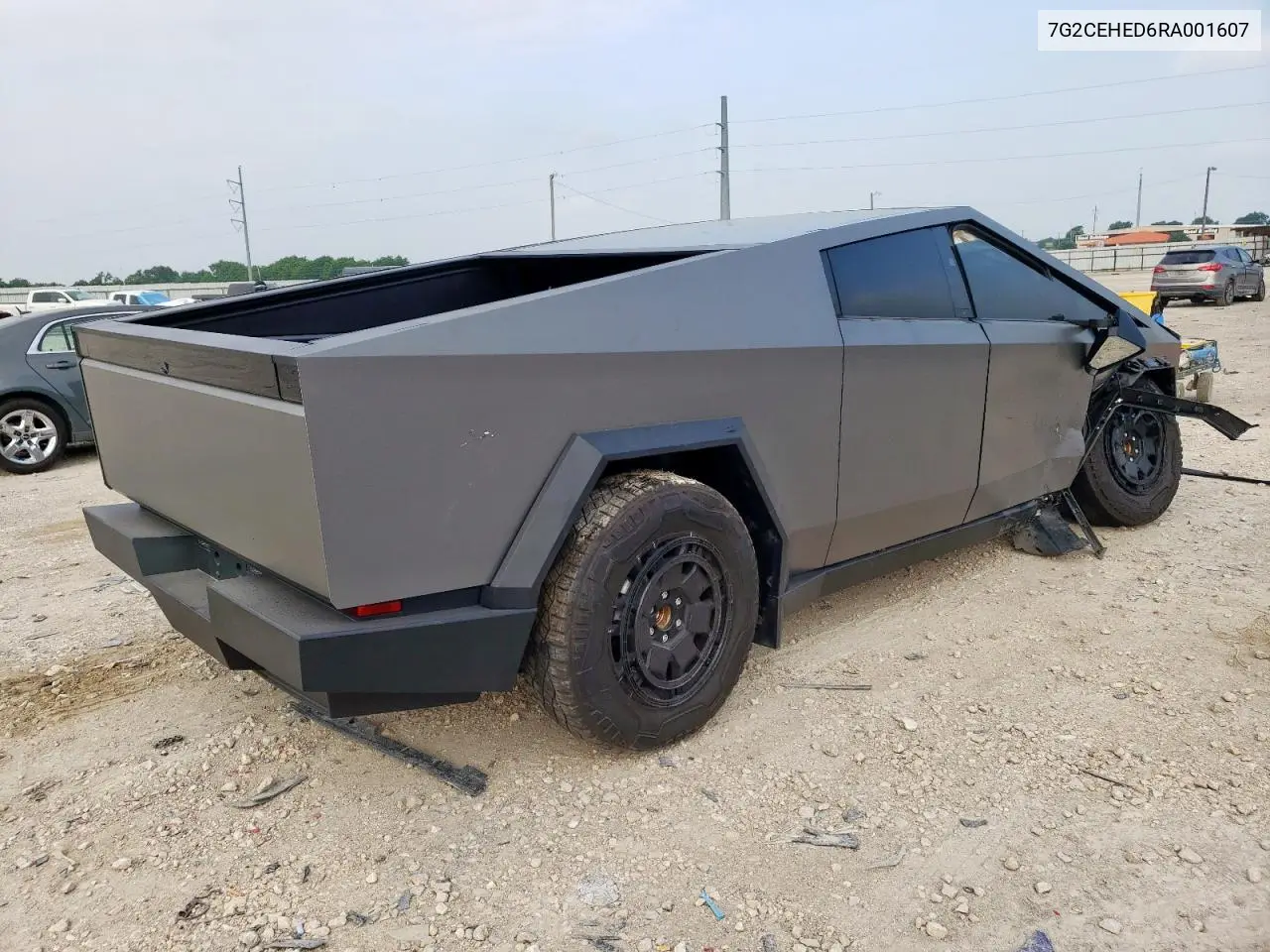 2024 Tesla Cybertruck VIN: 7G2CEHED6RA001607 Lot: 57728065