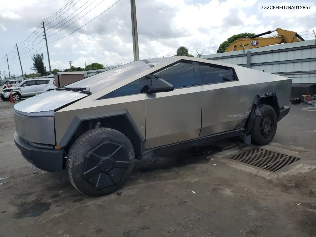 2024 Tesla Cybertruck VIN: 7G2CEHED7RA012857 Lot: 57767155