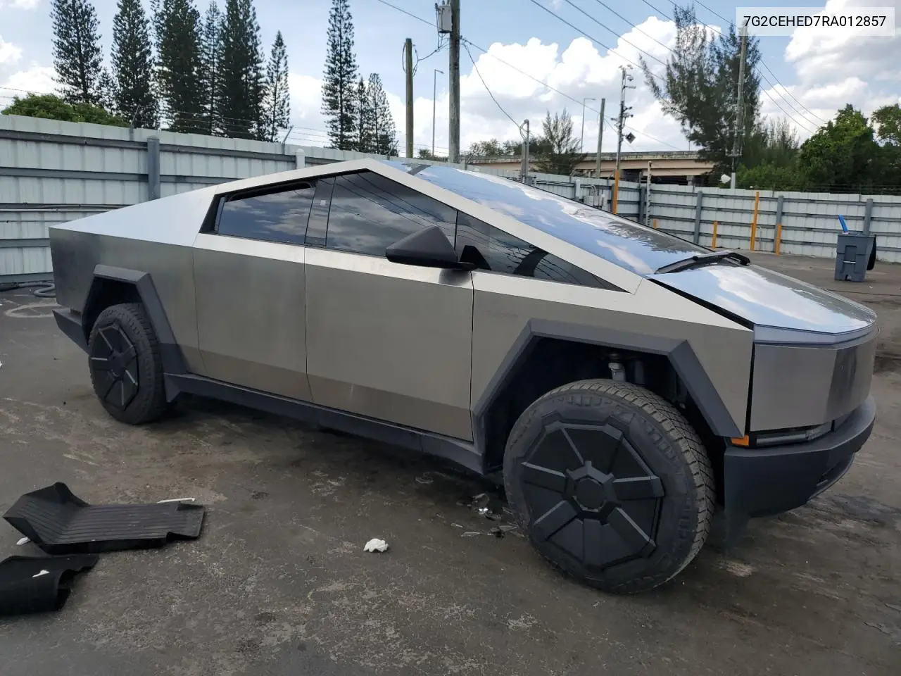2024 Tesla Cybertruck VIN: 7G2CEHED7RA012857 Lot: 57767155