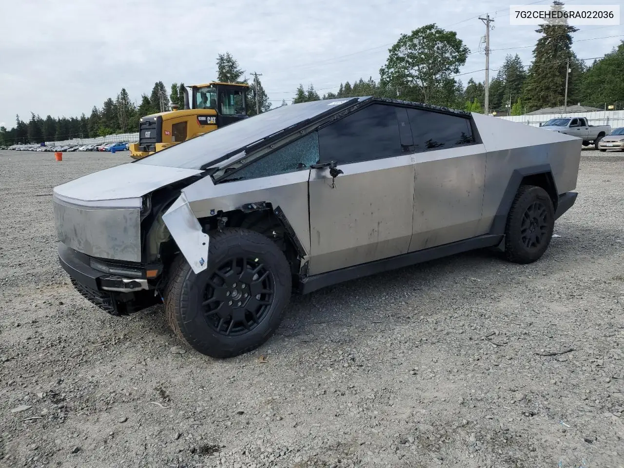 2024 Tesla Cybertruck VIN: 7G2CEHED6RA022036 Lot: 58092145
