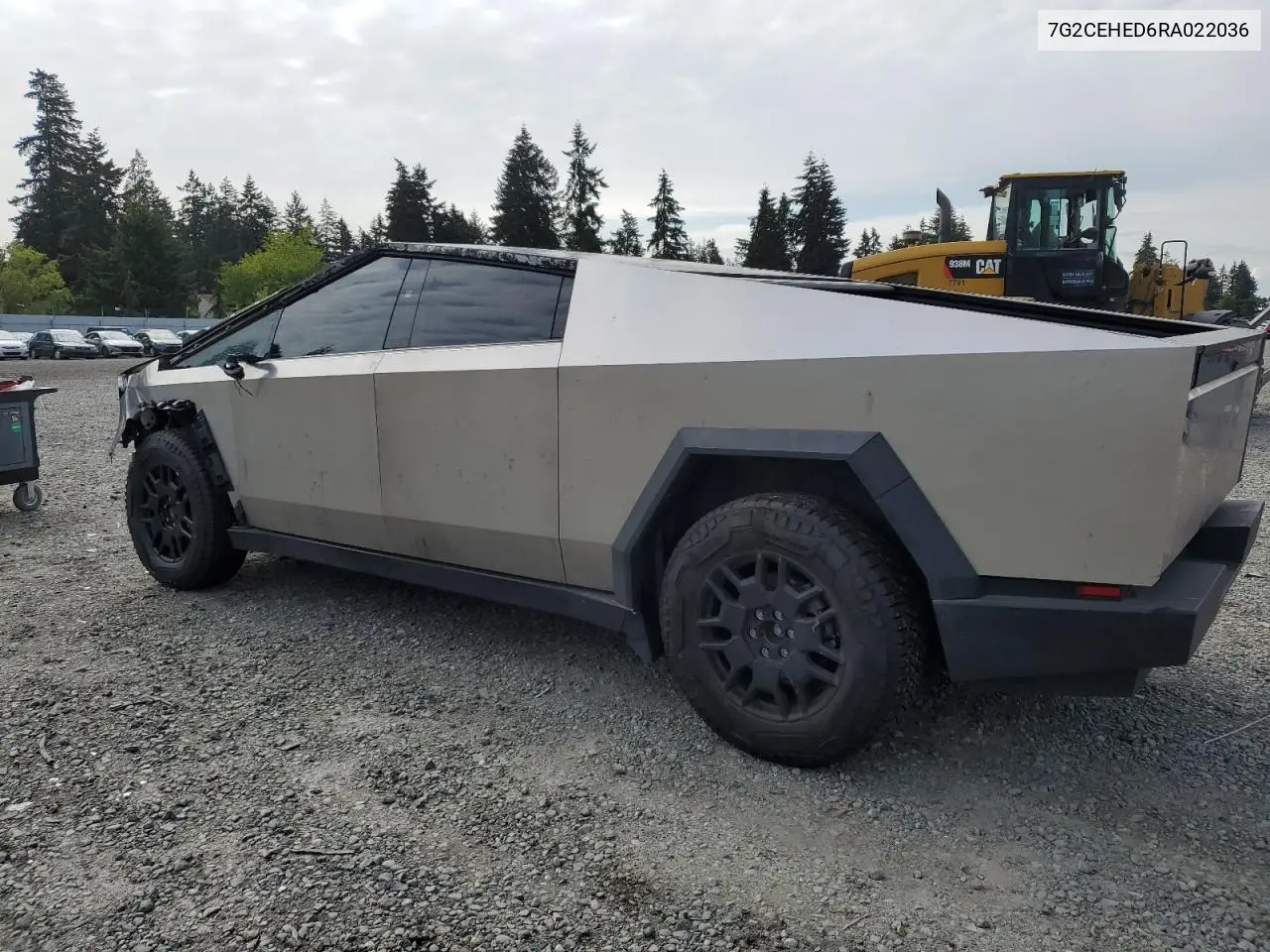 2024 Tesla Cybertruck VIN: 7G2CEHED6RA022036 Lot: 58092145