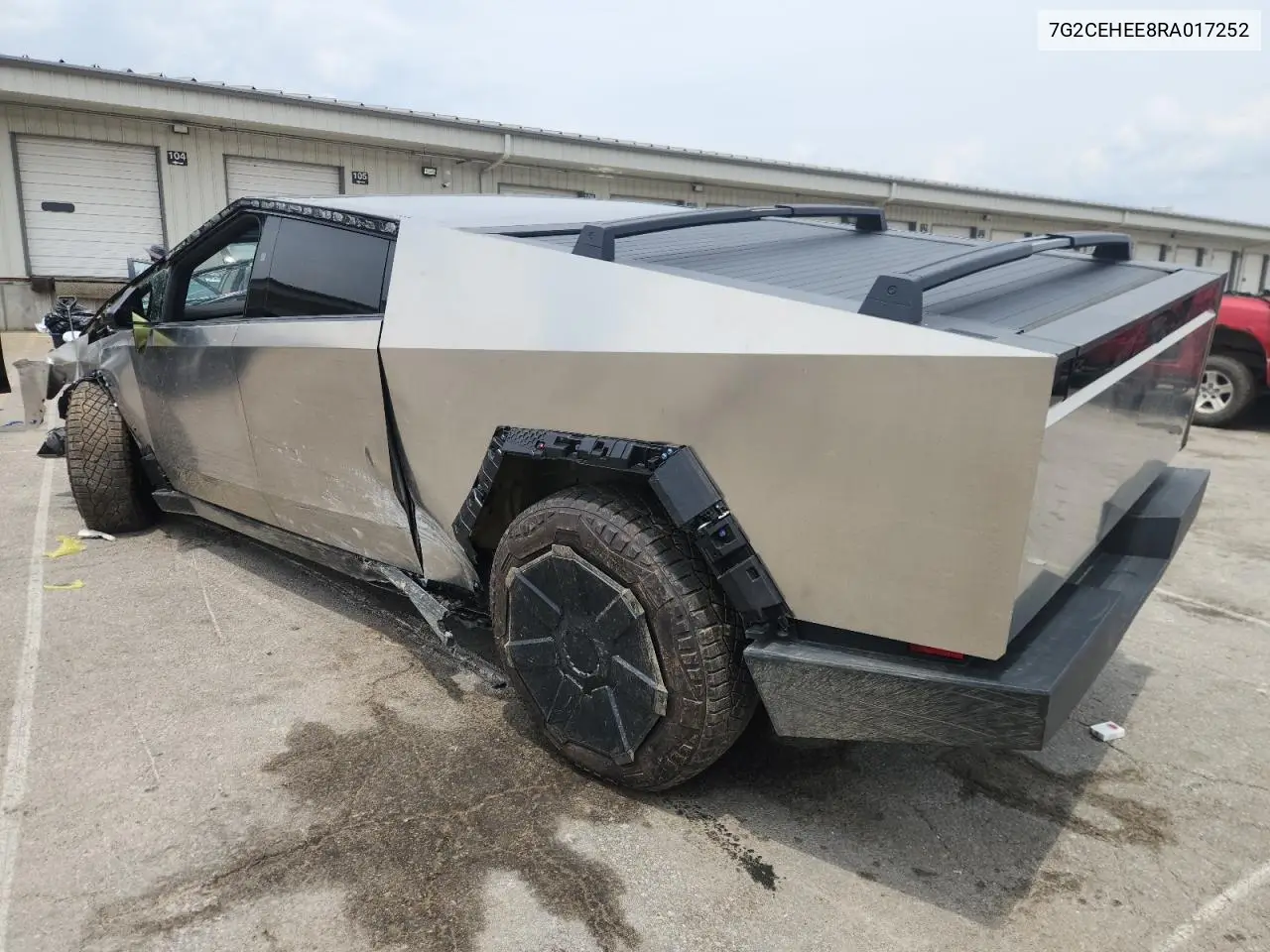 2024 Tesla Cybertruck VIN: 7G2CEHEE8RA017252 Lot: 58918195