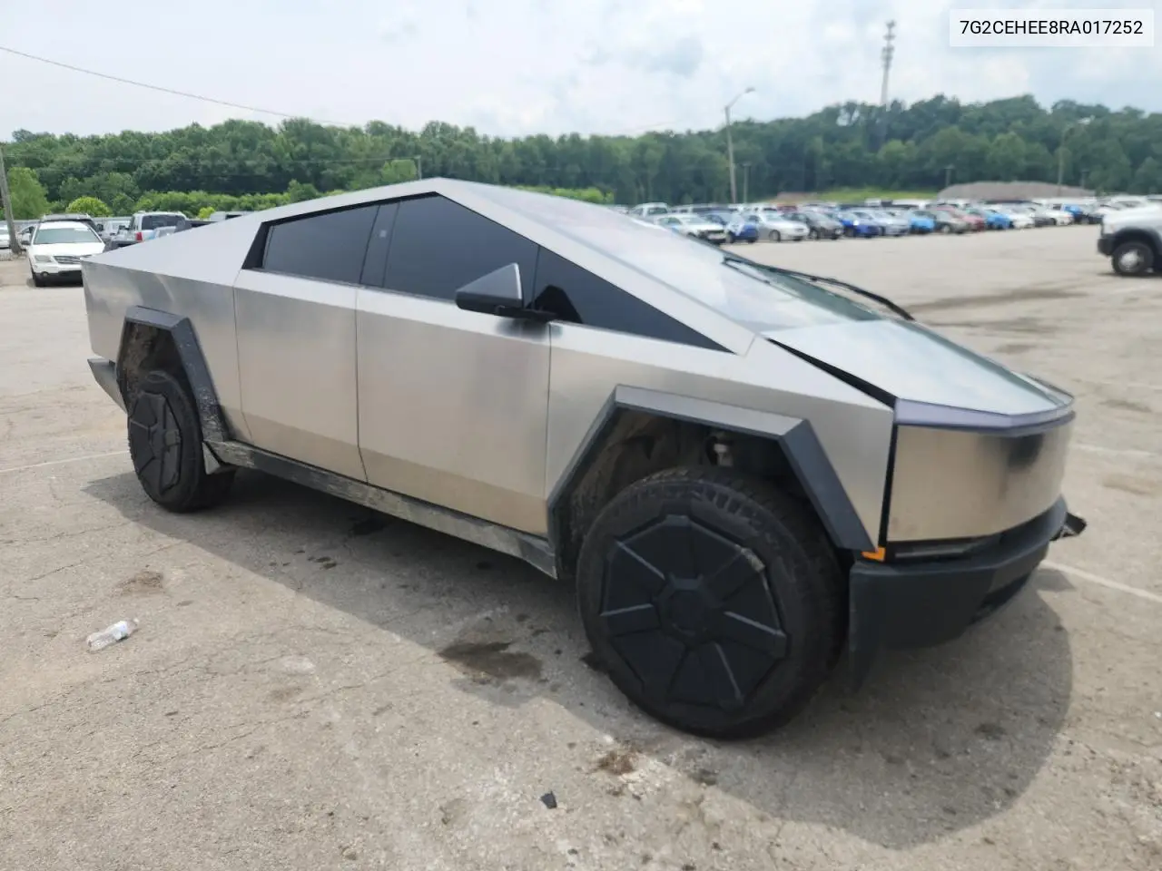 2024 Tesla Cybertruck VIN: 7G2CEHEE8RA017252 Lot: 58918195