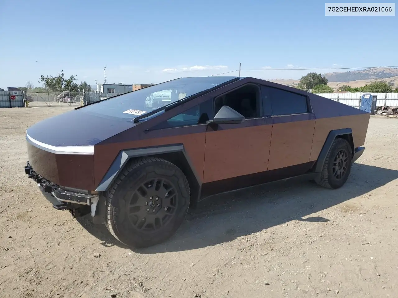 2024 Tesla Cybertruck VIN: 7G2CEHEDXRA021066 Lot: 59327495