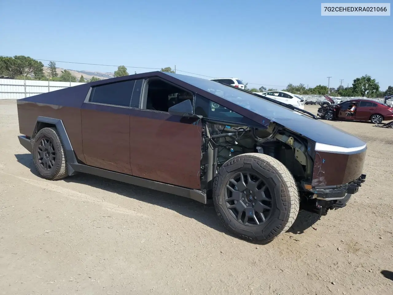 2024 Tesla Cybertruck VIN: 7G2CEHEDXRA021066 Lot: 59327495