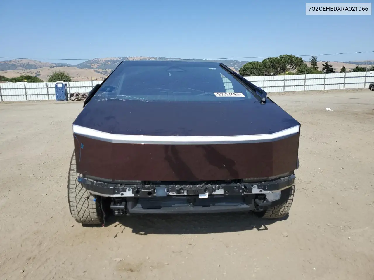 2024 Tesla Cybertruck VIN: 7G2CEHEDXRA021066 Lot: 59327495