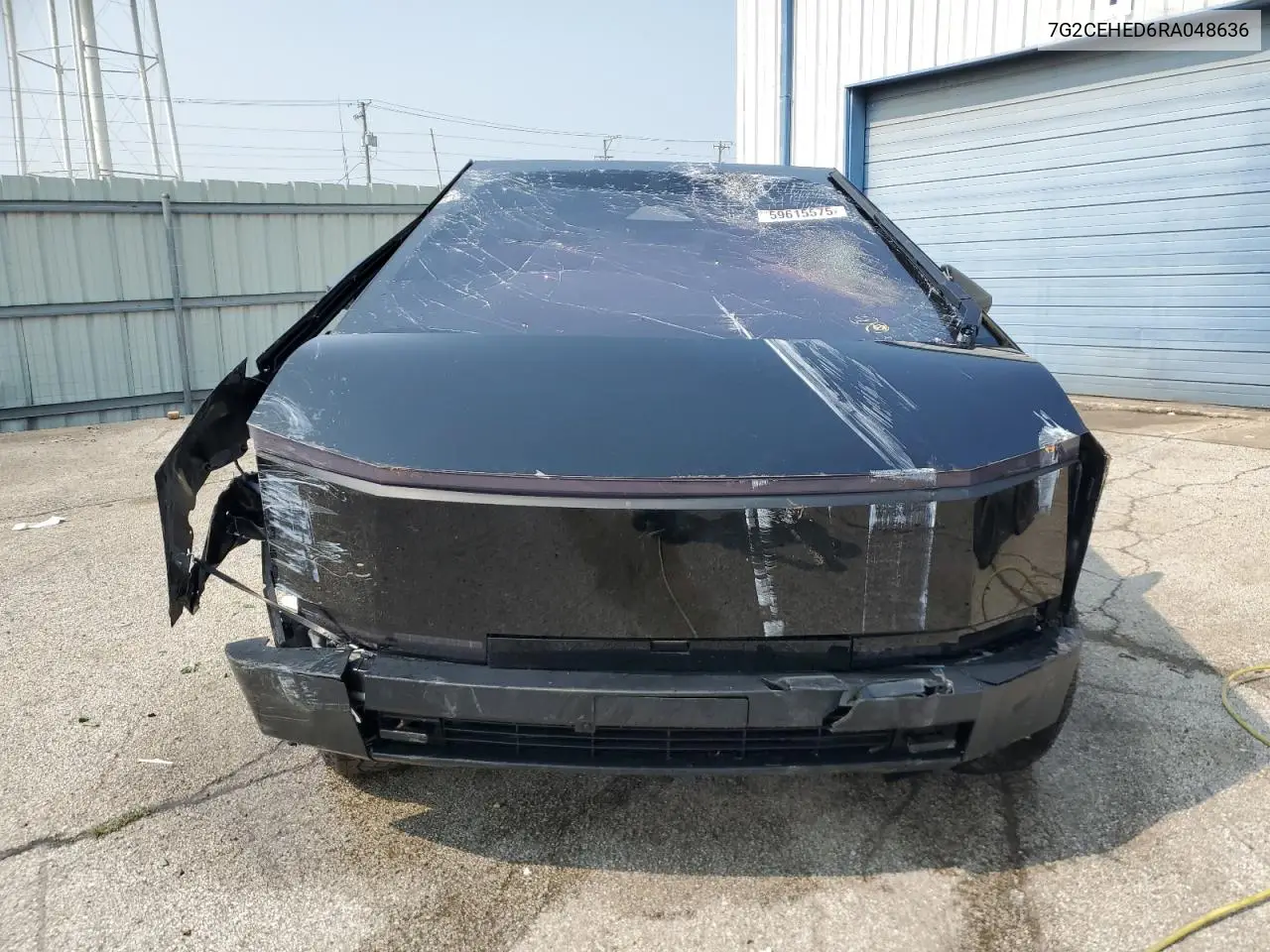 2024 Tesla Cybertruck VIN: 7G2CEHED6RA048636 Lot: 59615575