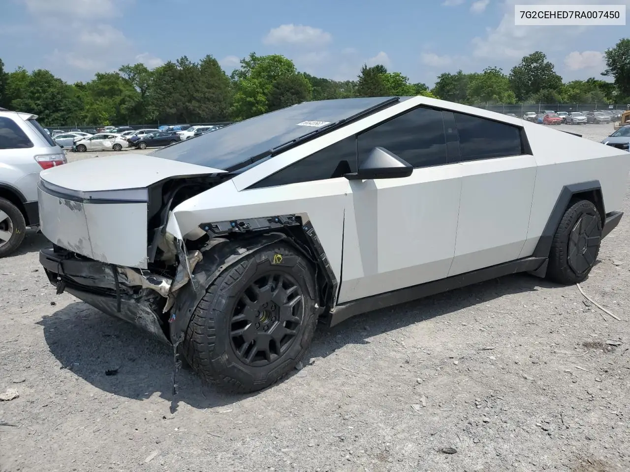 2024 Tesla Cybertruck VIN: 7G2CEHED7RA007450 Lot: 59840665
