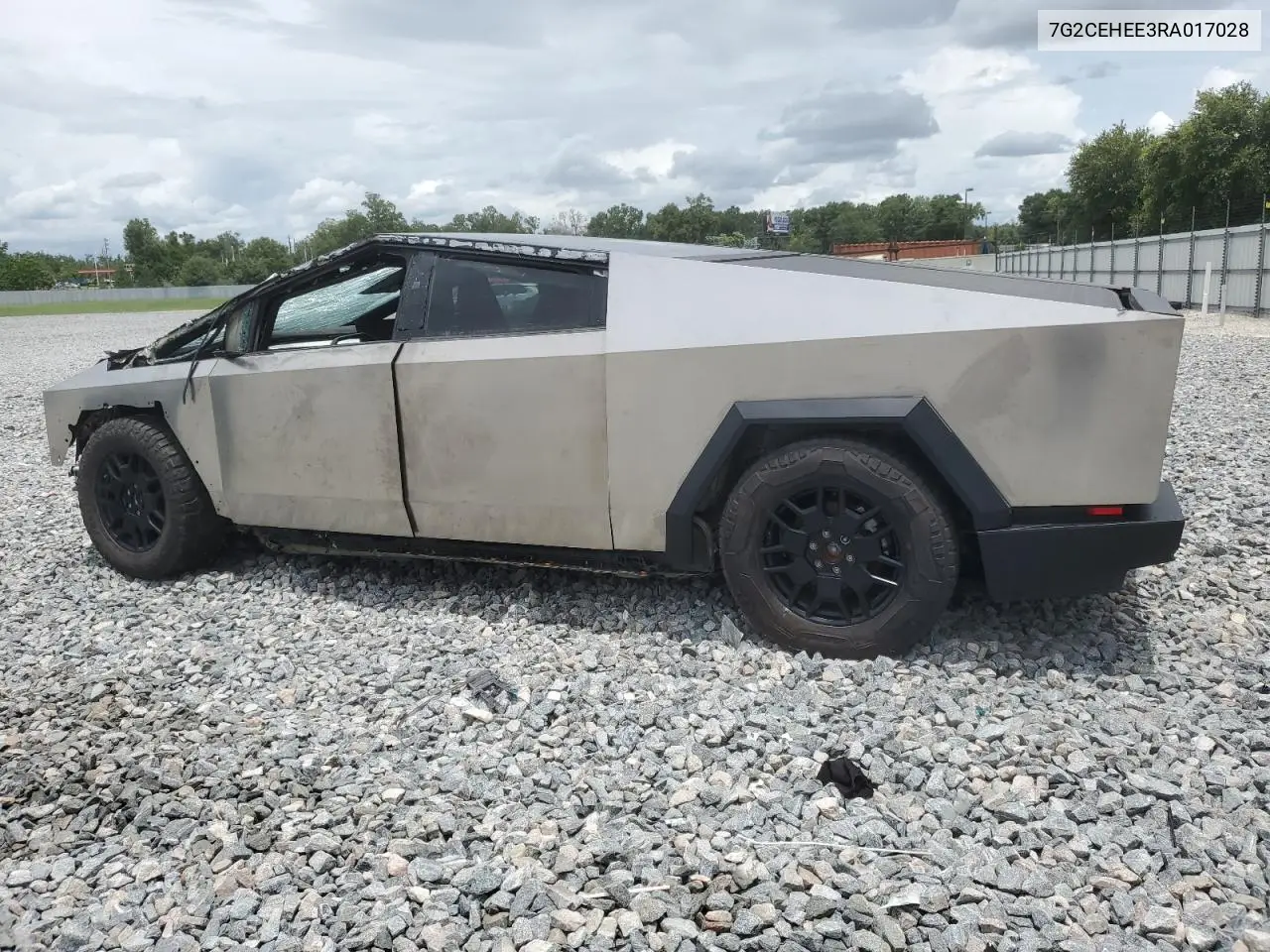 2024 Tesla Cybertruck VIN: 7G2CEHEE3RA017028 Lot: 59886675