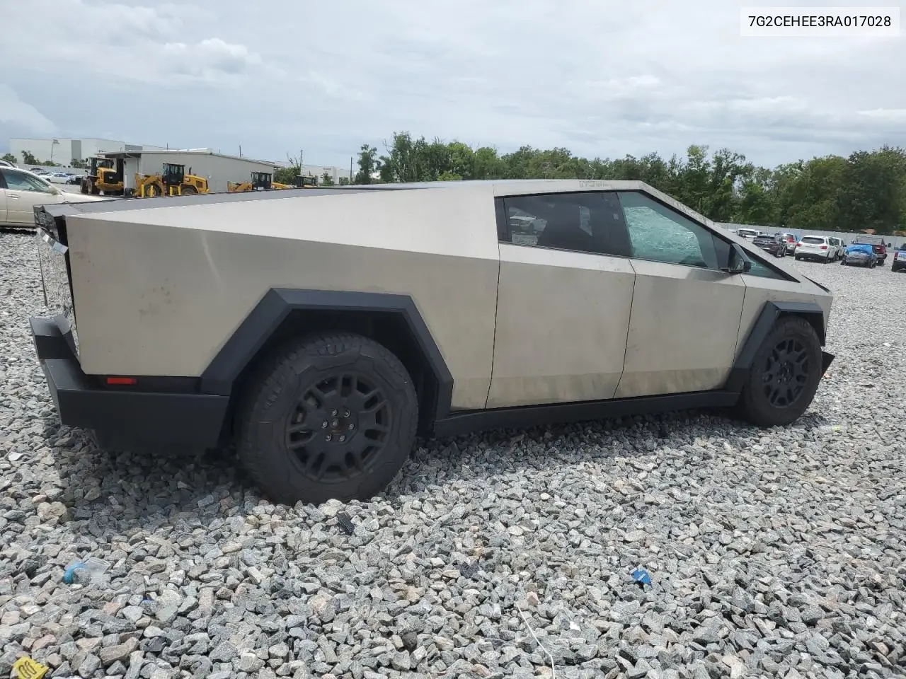 2024 Tesla Cybertruck VIN: 7G2CEHEE3RA017028 Lot: 59886675