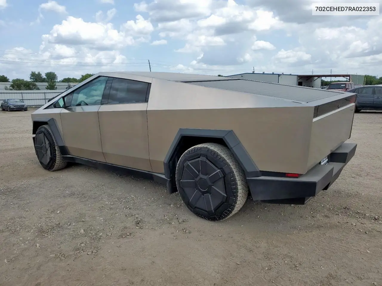 2024 Tesla Cybertruck VIN: 7G2CEHED7RA022353 Lot: 59889845