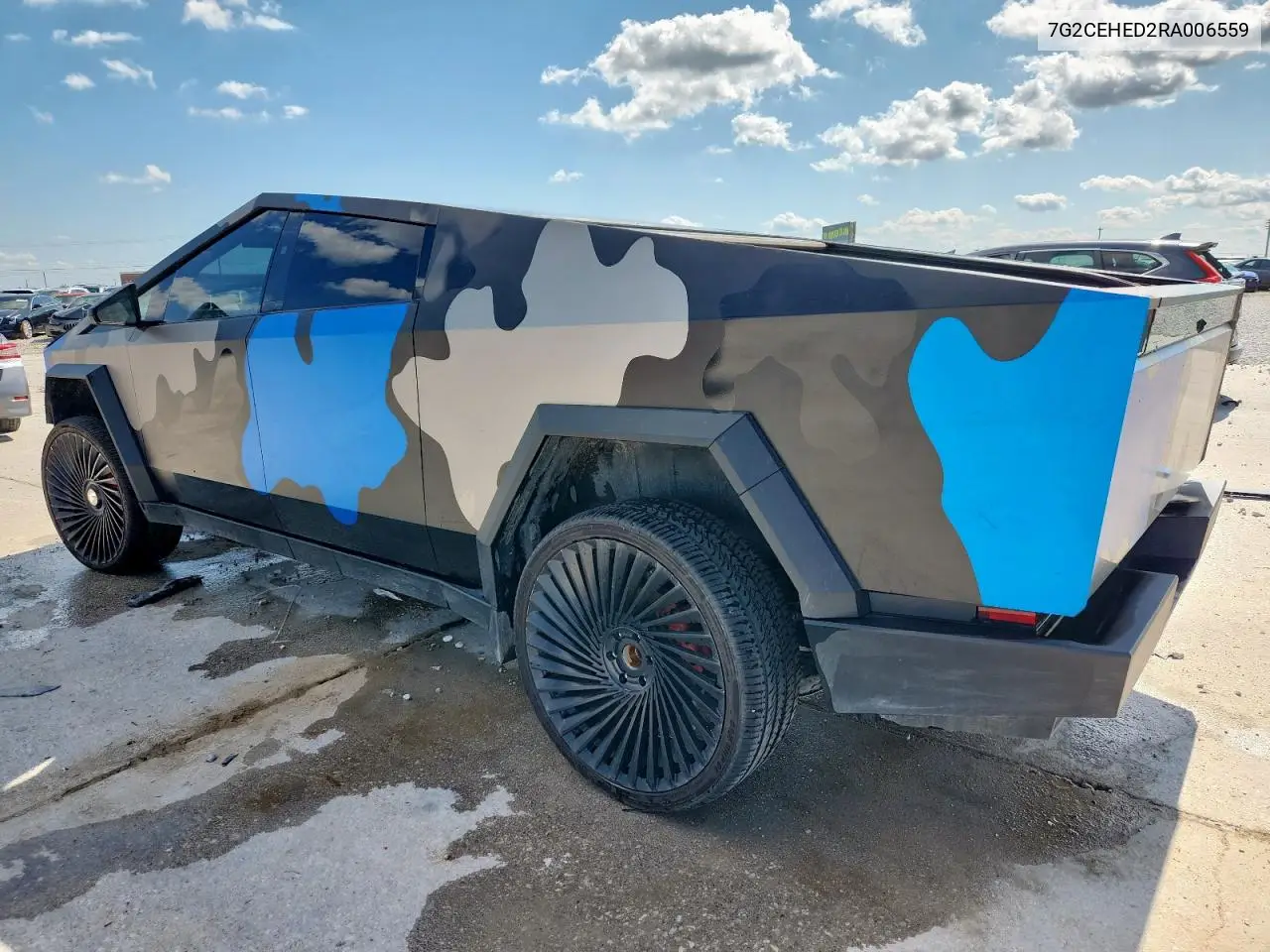 2024 Tesla Cybertruck VIN: 7G2CEHED2RA006559 Lot: 60214015