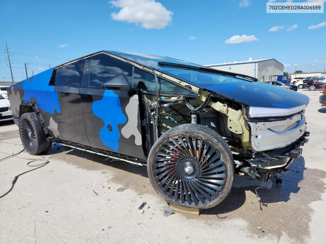 2024 Tesla Cybertruck VIN: 7G2CEHED2RA006559 Lot: 60214015