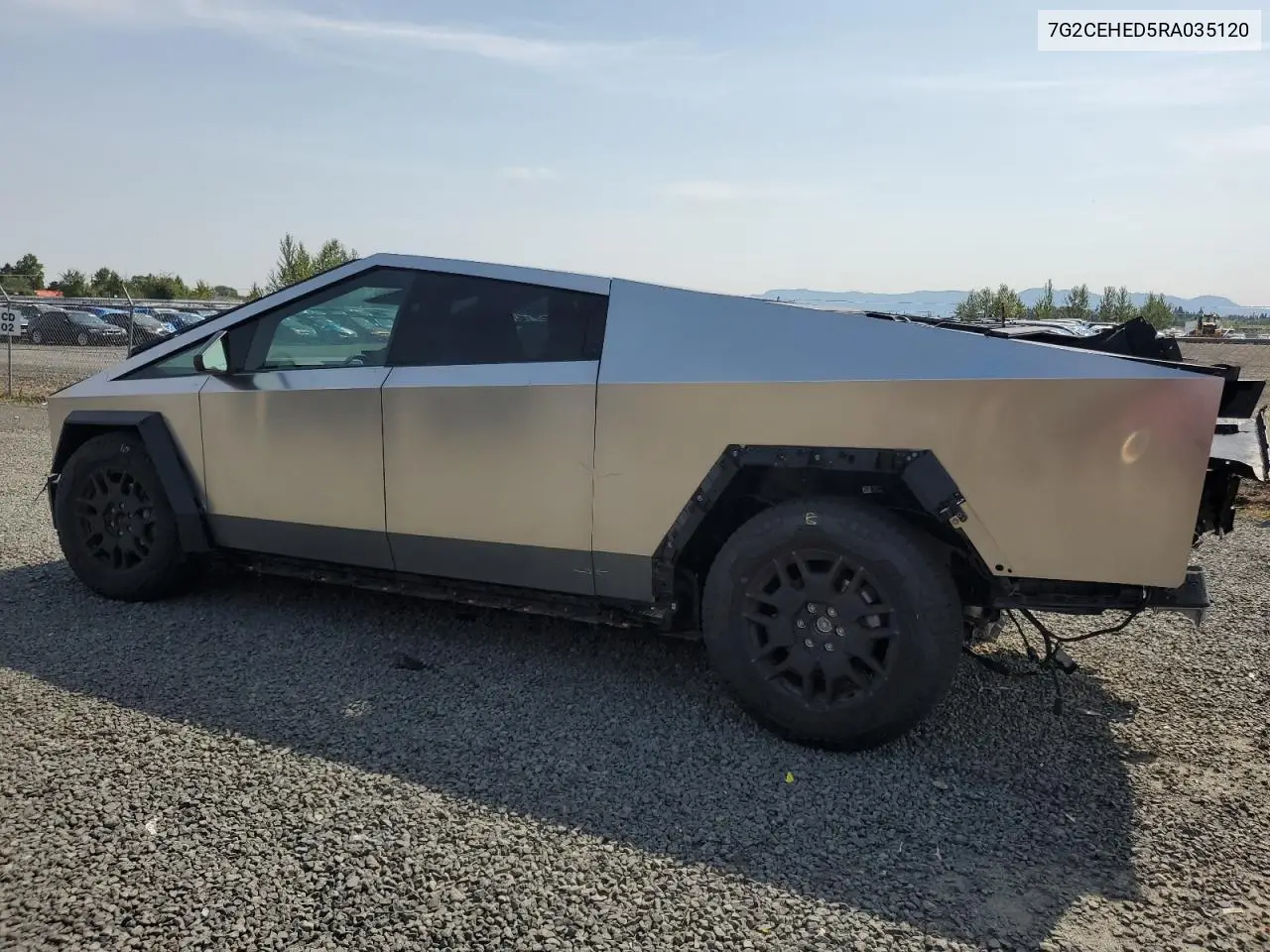 2024 Tesla Cybertruck VIN: 7G2CEHED5RA035120 Lot: 60296035