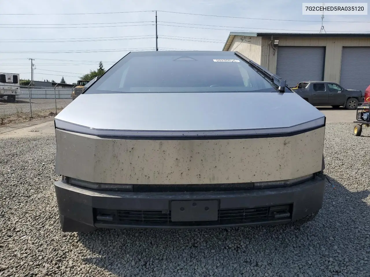 2024 Tesla Cybertruck VIN: 7G2CEHED5RA035120 Lot: 60296035