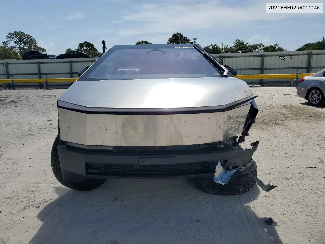 2024 Tesla Cybertruck VIN: 7G2CEHED2RA011146 Lot: 61048255