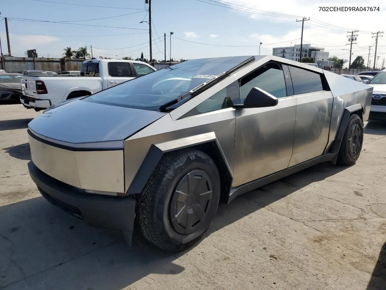 2024 Tesla Cybertruck VIN: 7G2CEHED9RA047674 Lot: 61213915