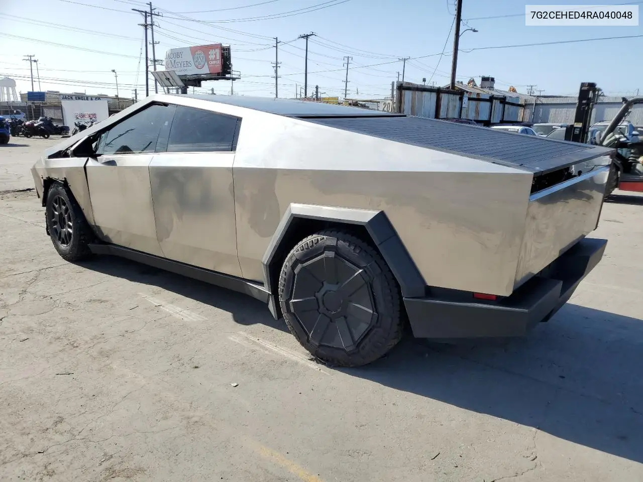 2024 Tesla Cybertruck VIN: 7G2CEHED4RA040048 Lot: 61394105