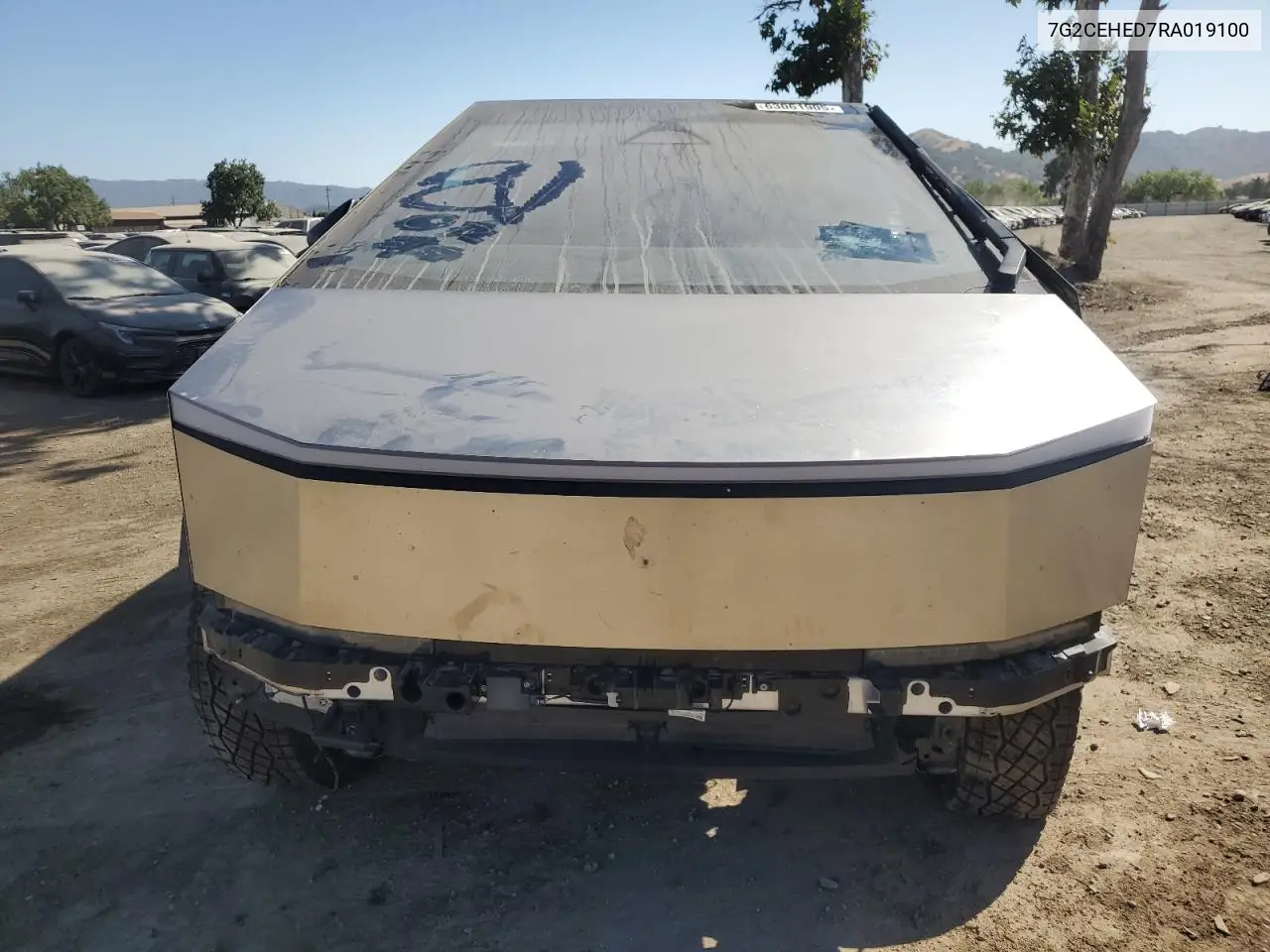 2024 Tesla Cybertruck VIN: 7G2CEHED7RA019100 Lot: 63061905