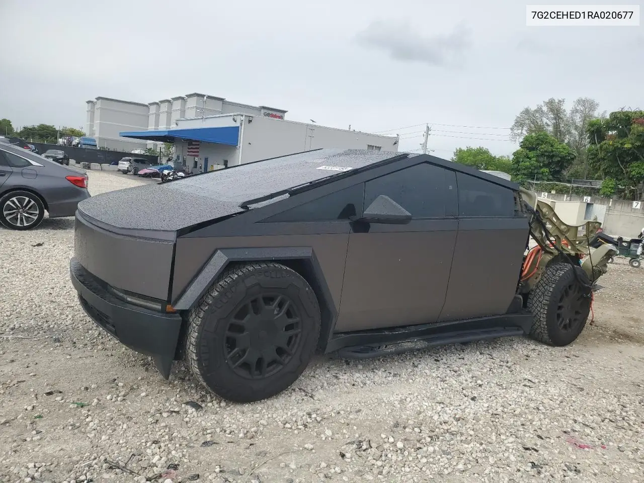 2024 Tesla Cybertruck VIN: 7G2CEHED1RA020677 Lot: 63225105