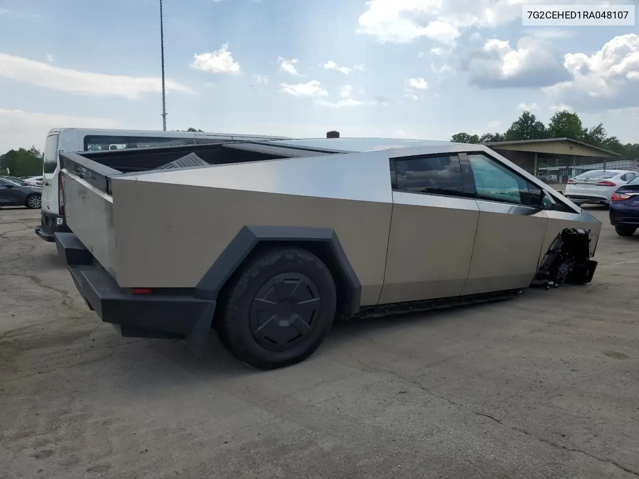 2024 Tesla Cybertruck VIN: 7G2CEHED1RA048107 Lot: 63580605