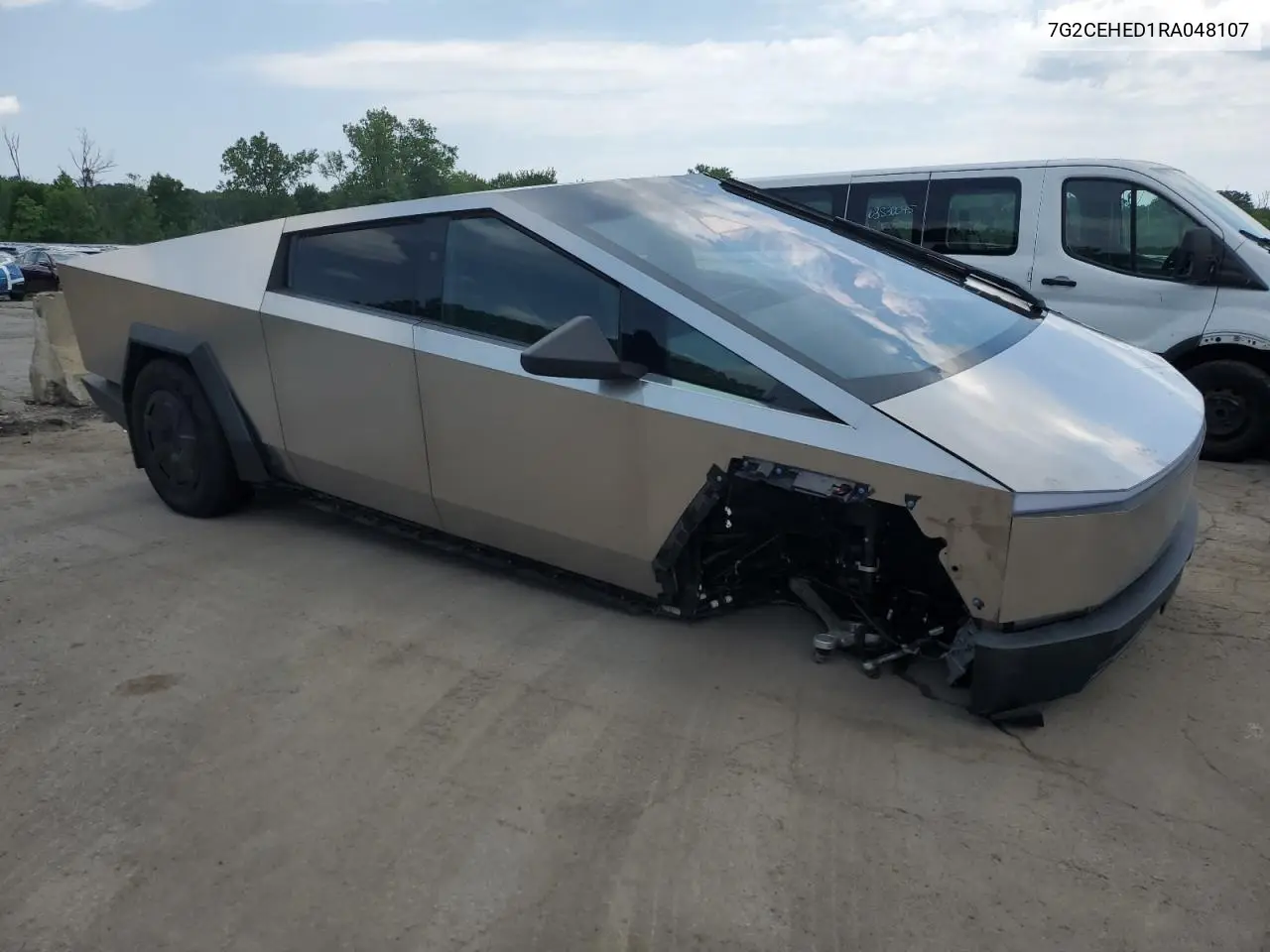 2024 Tesla Cybertruck VIN: 7G2CEHED1RA048107 Lot: 63580605