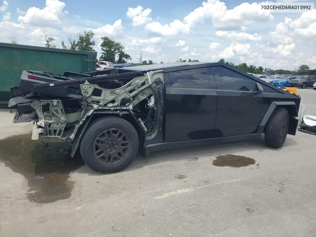2024 Tesla Cybertruck VIN: 7G2CEHED6RA015992 Lot: 64204905